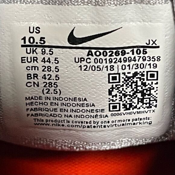 Nike Zoom 2K AO0269-105 Men's Multi Color Sneakers Size 10.5 - Picture 3 of 16